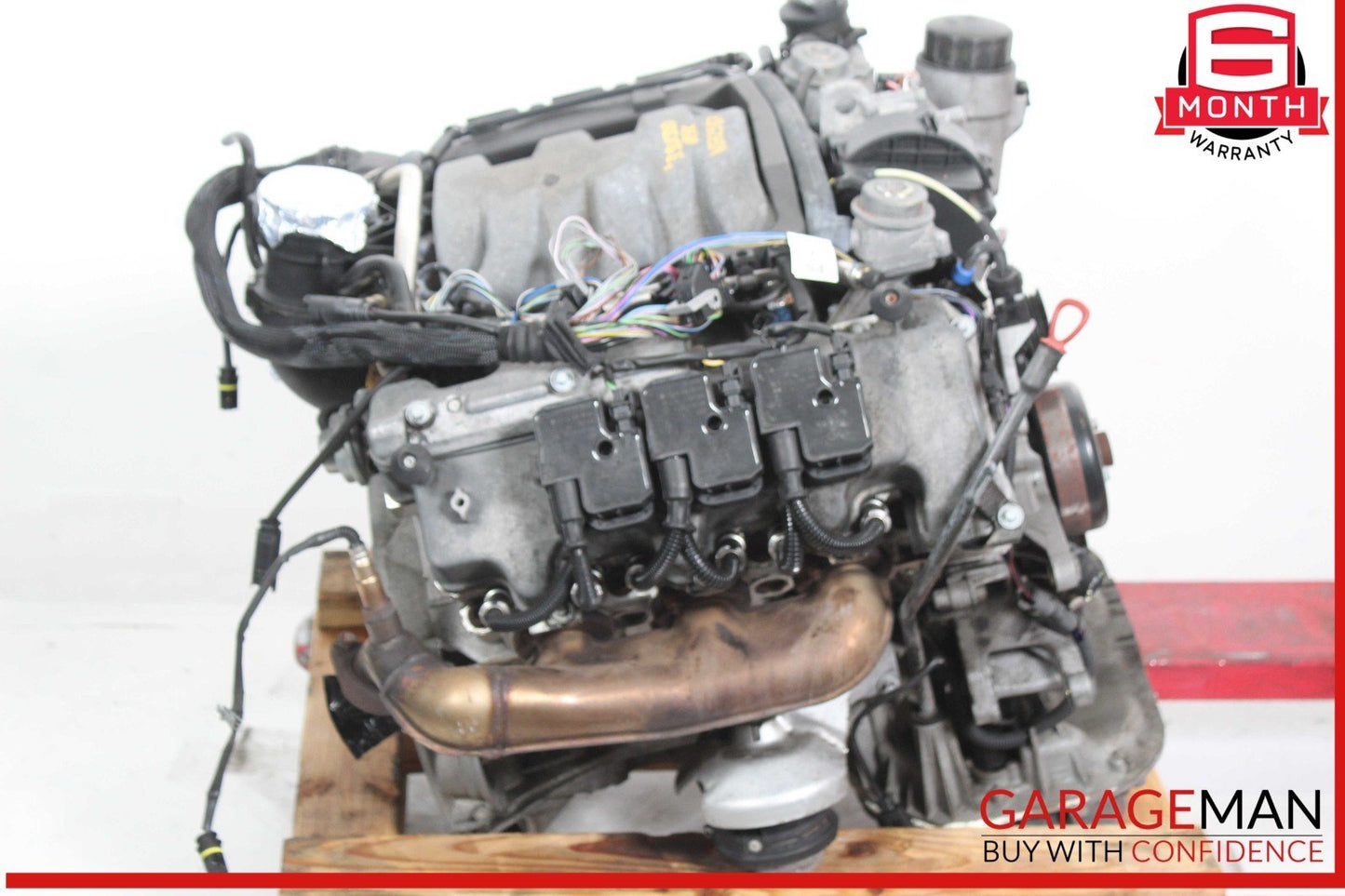 97-05 Mercedes R170 SLK320 E320 Engine Motor Block Assembly V6 M112 RWD OEM 165k