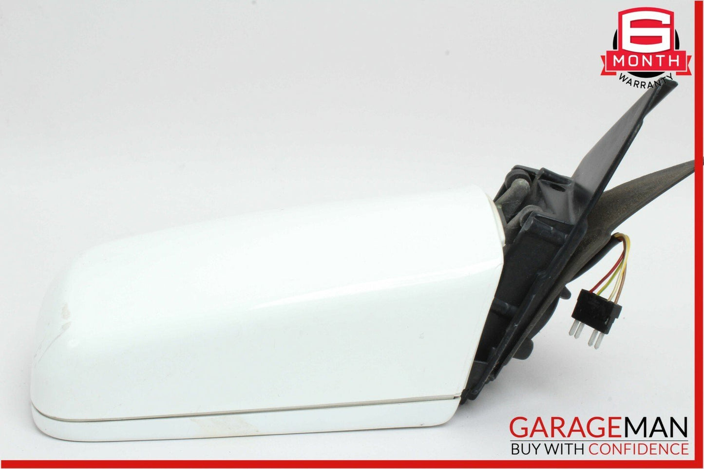 90-96 Mercedes R129 SL320 Front Right Side Mirror Door Rear View Polar White