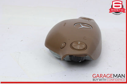07-10 Mercedes W221 S550 CL550 Steering Wheel Airbag Air Bag Brown OEM