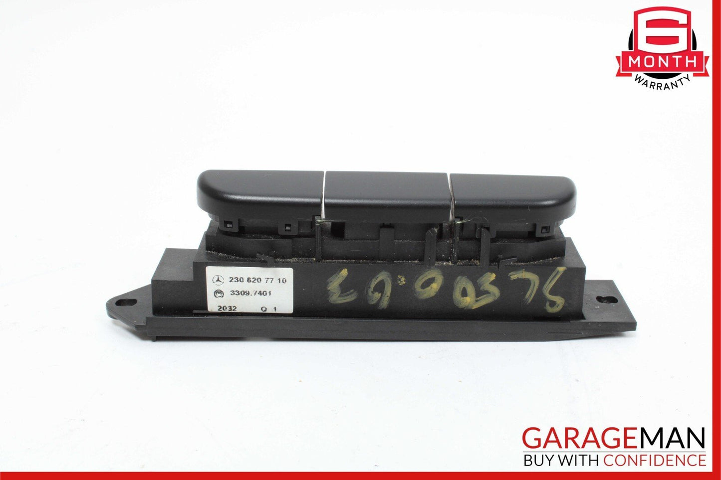 03-08 Mercedes R230 SL500 Right Side Center Console ESP Off Blank Filler Switch