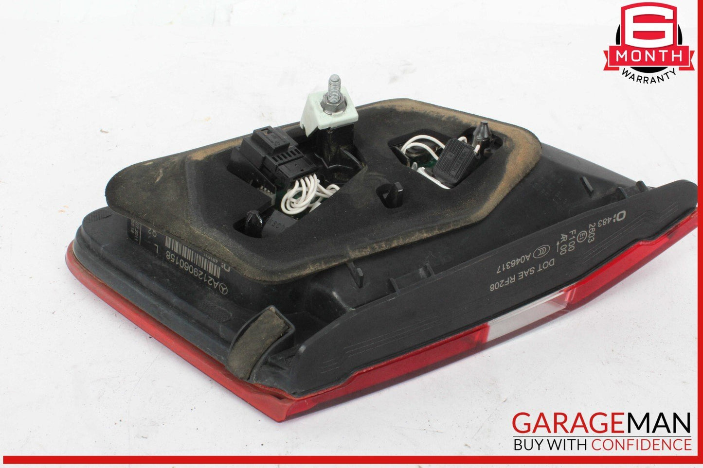 10-13 Mercedes W212 E350 Bluetec Rear Left Side Inner Tail Light Lamp OEM