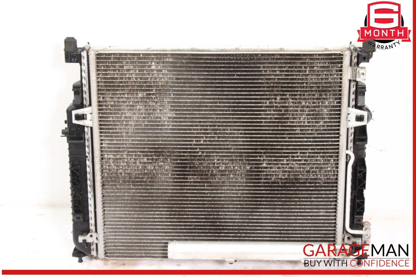 06-13 Mercedes W164 ML350 Engine Cooling Radiator AC A/C Air Condenser Assembly