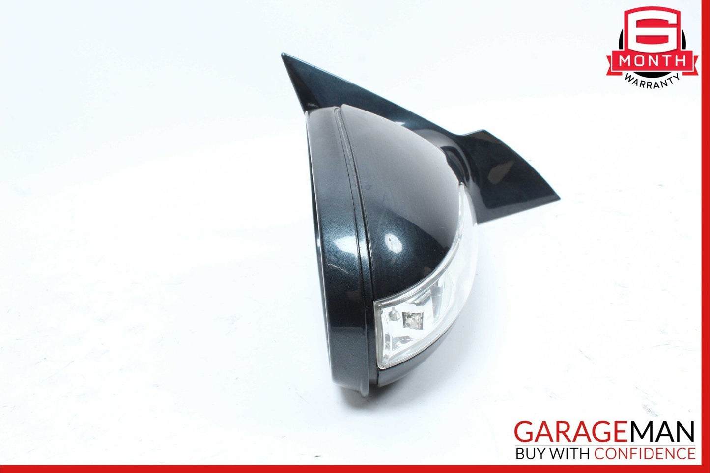03-09 Mercedes W209 CLK55 AMG Front Right Side Mirror Door Rear View Green Black