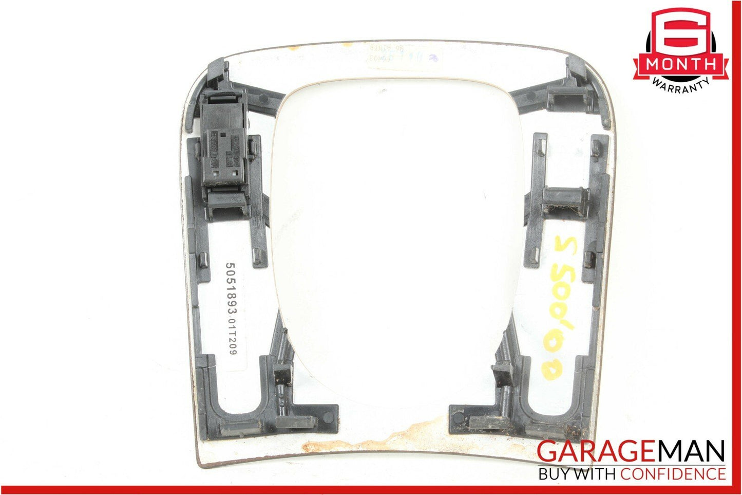 00-06 Mercedes W220 S500 S55 AMG Center Console Shift Shifter Trim Bezel Wood