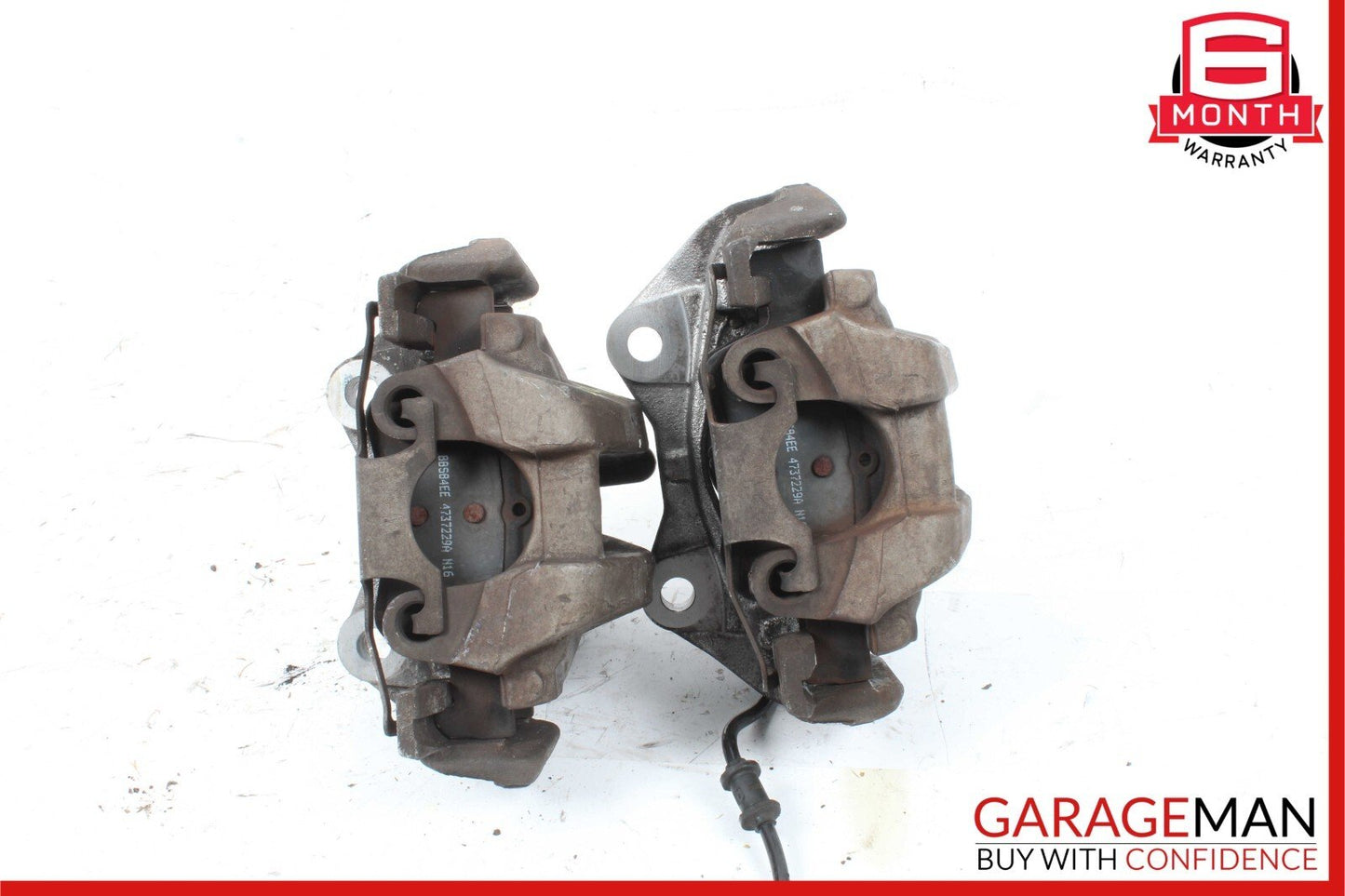07-11 Mercedes W211 E350 E550 Rear Left & Right Brake Caliper Calipers Set OEM