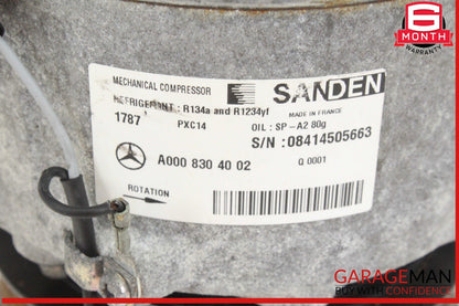 15-20 Mercedes W205 C300 4MATIC AC Air Conditioning Compressor 0008304002 OEM