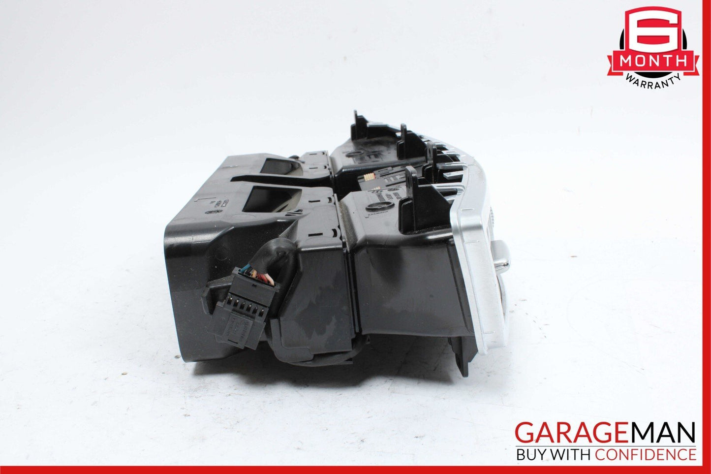 07-13 Mercedes W221 S550 Center Dash Air Vent AC A/C Clock Trim Cover Assembly
