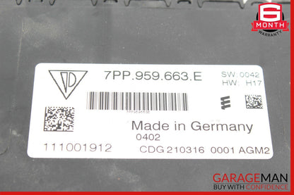 10-16 Porsche Panamera 970 Voltage Stabiliser Converter Control Module Unit OEM