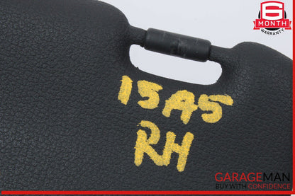 10-17 Audi A5 Front Right Passenger Side Sun Visor Sunvisor Black 8H0857552 OEM