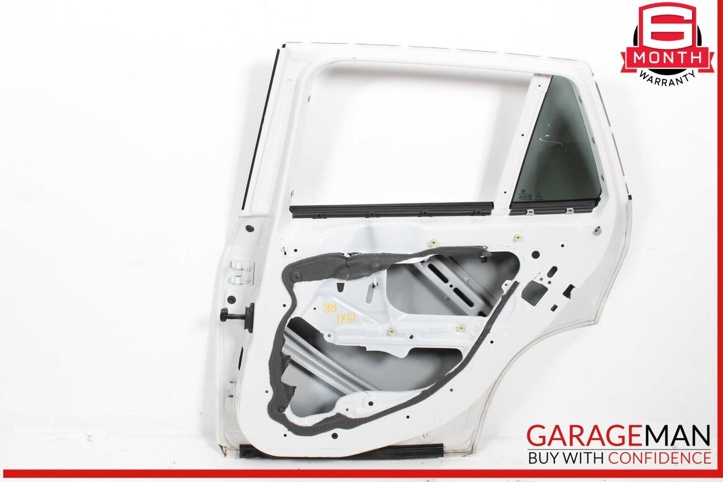 12-15 BMW X1 Rear Right Passenger Side Door Shell White OEM