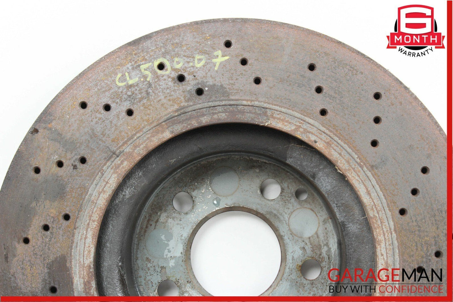 00-06 Mercedes W215 CL600 CL500 CL55 AMG Front Brake Rotor Rotors Set Drilled