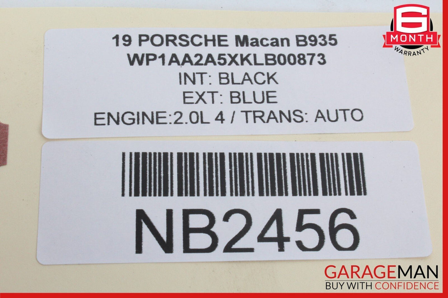 15-22 Porsche Macan Rear Right Passenger Side Suspension Upper Control Arm OEM