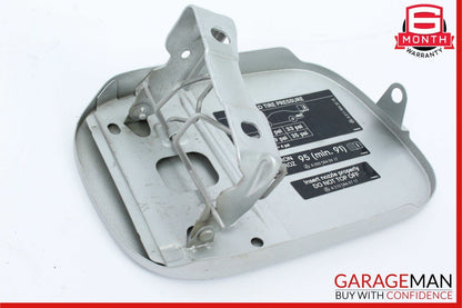 03-09 Mercedes W211 E63 E55 AMG E550 Sedan Fuel Gas Tank Lid Door Silver OEM