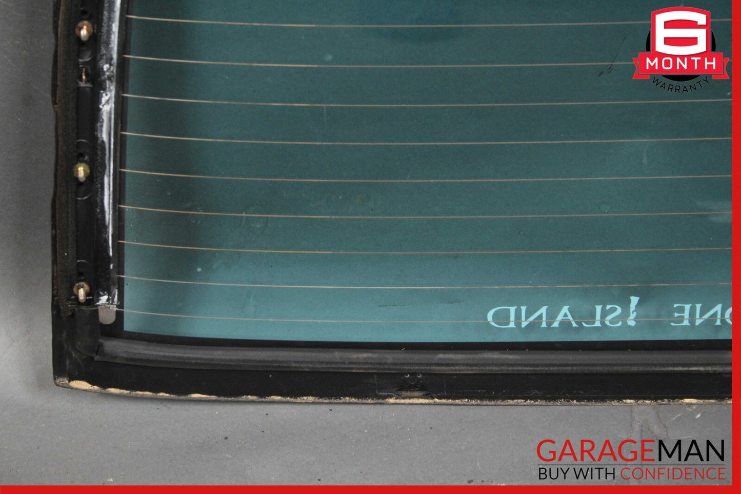 03-09 Mercedes W209 CLK500 Soft Top Convertible Rear Windshield Window Glass