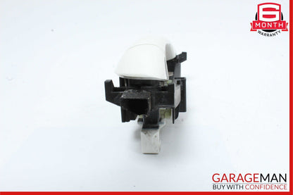 01-07 Mercedes W203 C230 Rear Left Driver Side Exterior Door Handle White OEM