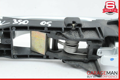 05-08 Mercedes R171 SLK280 SLK350 Front Right Exterior Door Handle Silver OEM
