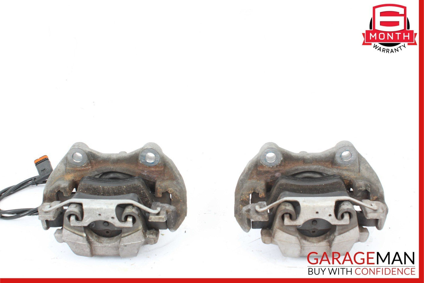 07-14 Mercedes W221 S550 CL550 Rear Left & Right Brake Caliper Calipers Set of 2