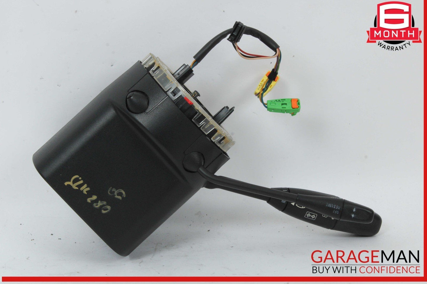 05-08 Mercedes R171 SLK280 Steering Column Control Switches Assembly Black OEM