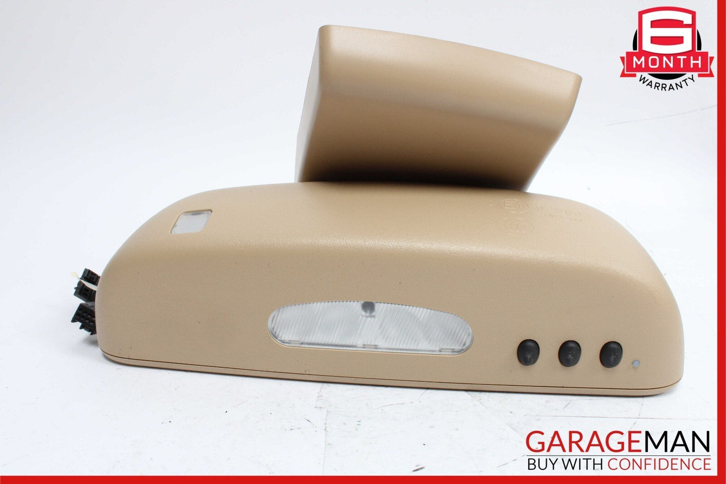 07-09 Mercedes W221 S550 S63 AMG Interior Front Top Upper Rear View Mirror Brown