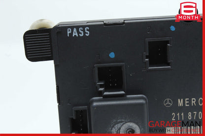 03-09 Mercedes W211 E350 E500 E550 Rear Right Side Door Controller Module