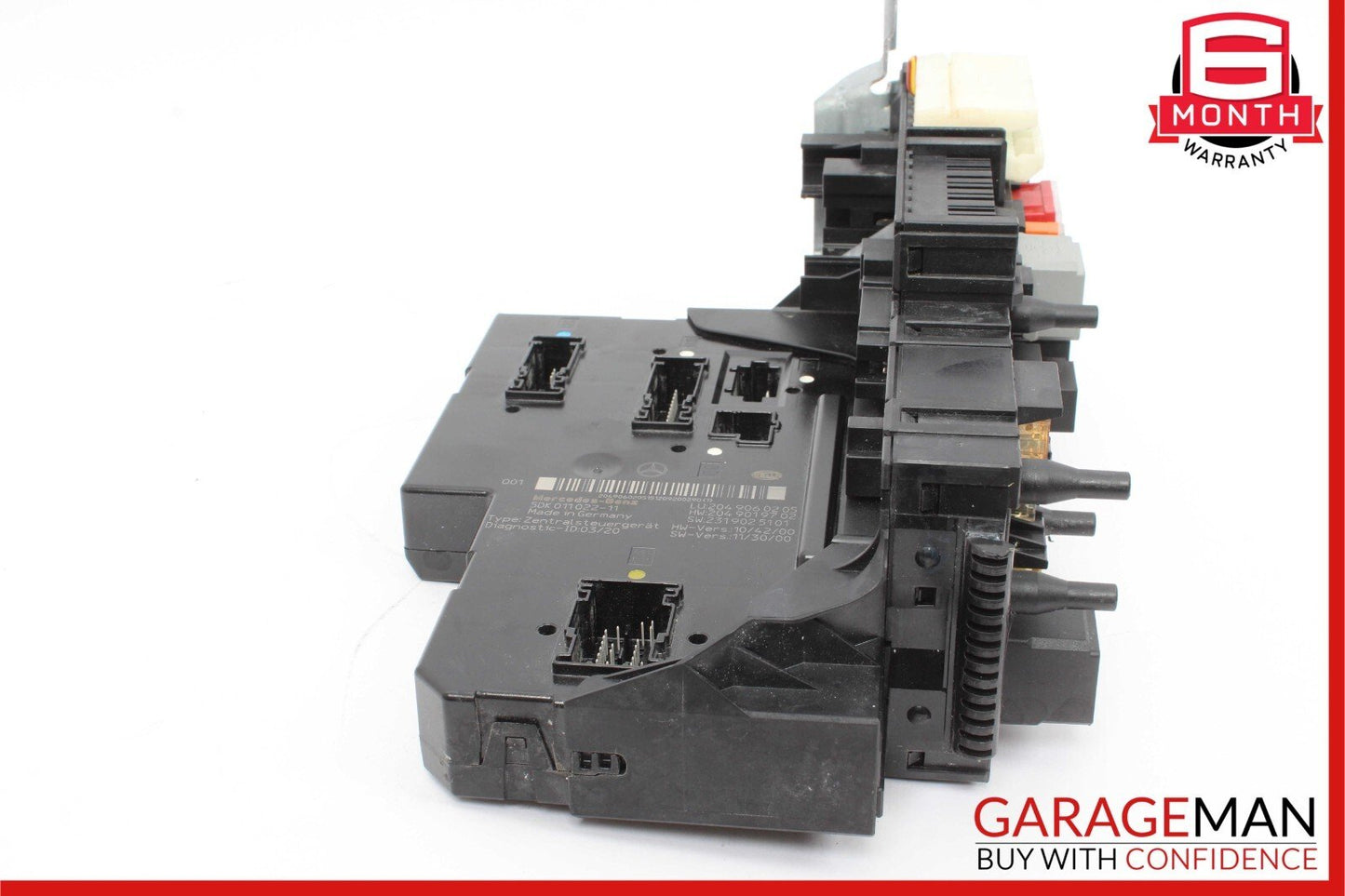 12-14 Mercedes W204 C250 C300 C63 AMG Rear SAM Module Relay Fuse Box Assembly