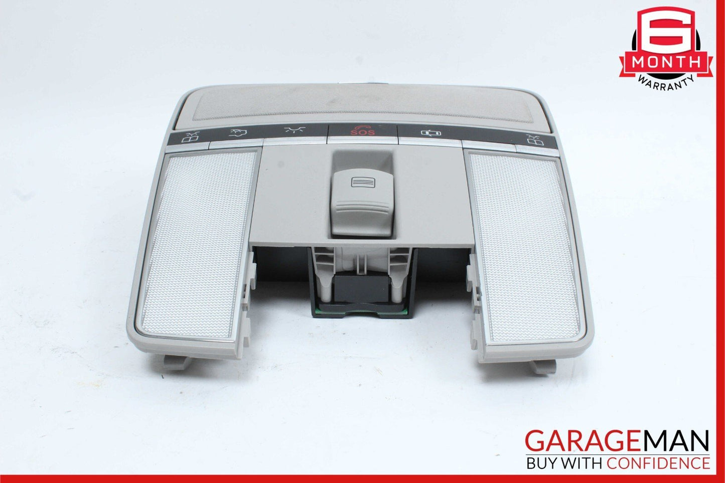 07-10 Mercedes W221 S550 CL550 Overhead Dome Light Lamp Sunroof Control Gray OEM