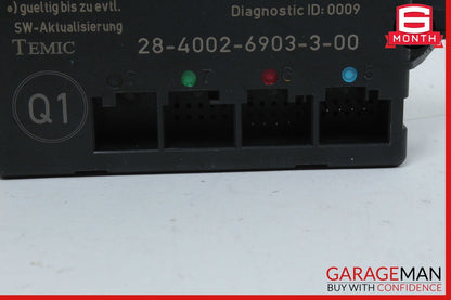 09-12 Mercedes X204 GLK350 4MATIC Rear Left Side Door Control Module Unit OEM