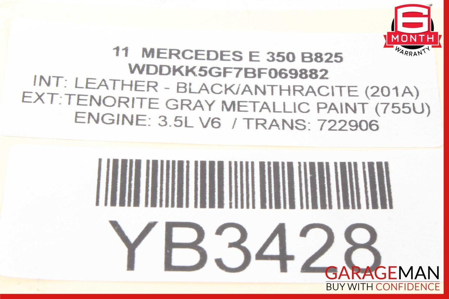 08-17 Mercedes W212 E350 C300 Rear Right / Left Suspension Upper Control Arm OEM