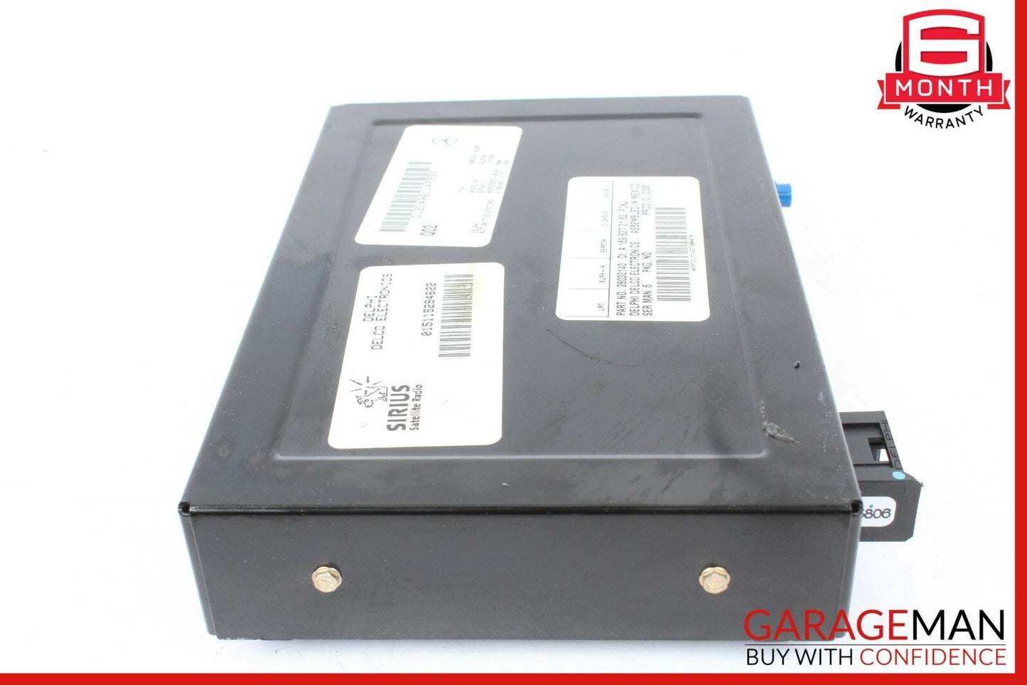 03-08 Mercedes CL600 CLK320 E350 Sirius Satellite Radio Receiver Control Module