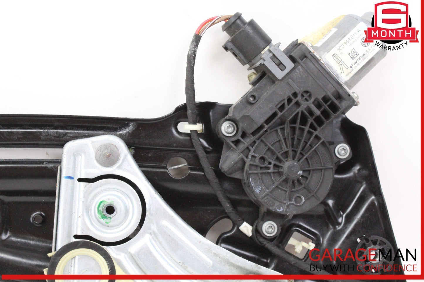 13-17 Volkswagen Beetle Rear Left Side Quarter Window Regulator Motor Assembly