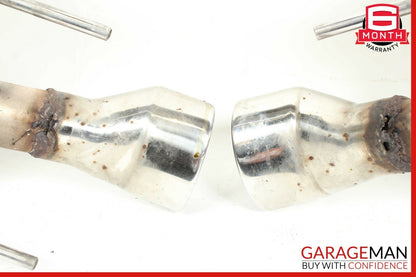07-09 Mercedes W221 S550 Base Rear Right & Left Exhaust Muffler Mufflers Set OEM