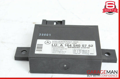 06-13 Mercedes W164 ML350 GL450 SL550 TPMS Tire Pressure Control 1645400762 OEM