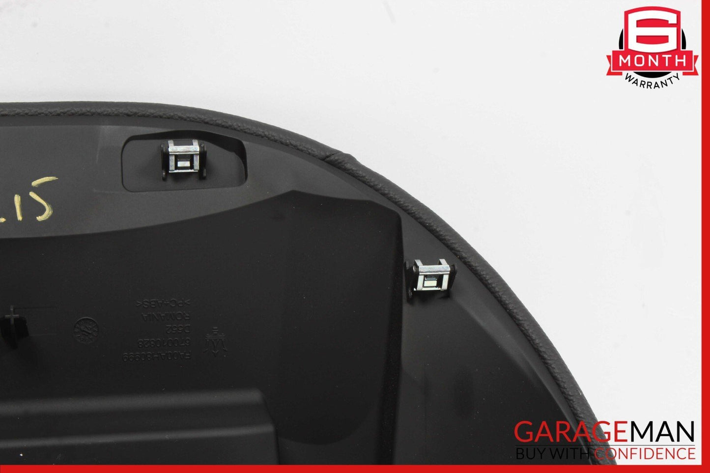 14-17 Maserati Ghibli Gauge Dash Speedometer Trim Pad Cover Black OEM