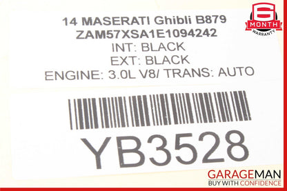 14-17 MASERATI GHIBLI M157 ENGINE BATTERY FUSE RELAY JUNCTION BOX