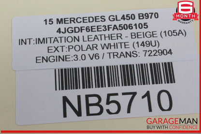 12-20 Mercedes X166 GL450 CLA250 Parking Brake Release Handle 2469050451 OEM
