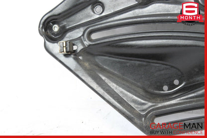 10-16 Mercedes W207 E350 Coupe Rear Right Door Window Regulator Frame w/o Motor