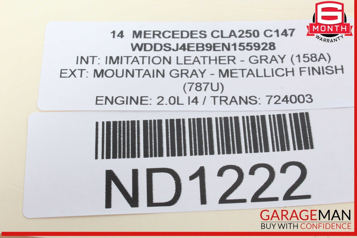 12-20 Mercedes W117 CLA250 Parking Brake Release Handle 2469050451 OEM