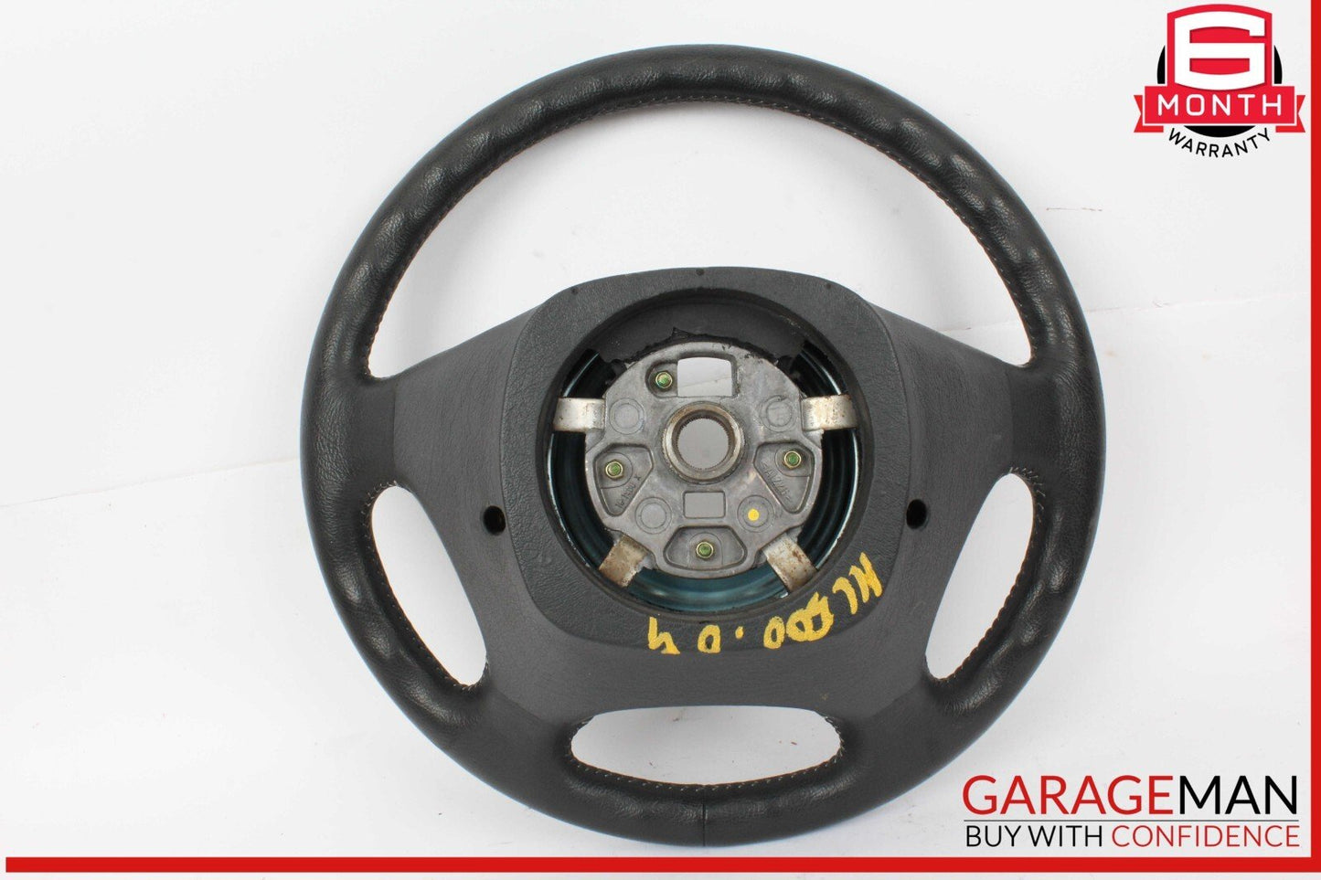 98-05 Mercedes W163 ML500 ML55 AMG 4 Spoke Driver Steering Wheel Black OEM