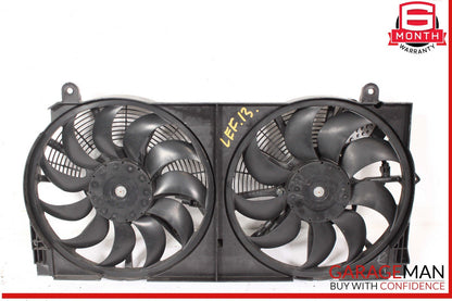13-17 Nissan Leaf Engine Radiator Cooling Fan Motor Shroud Assy OEM