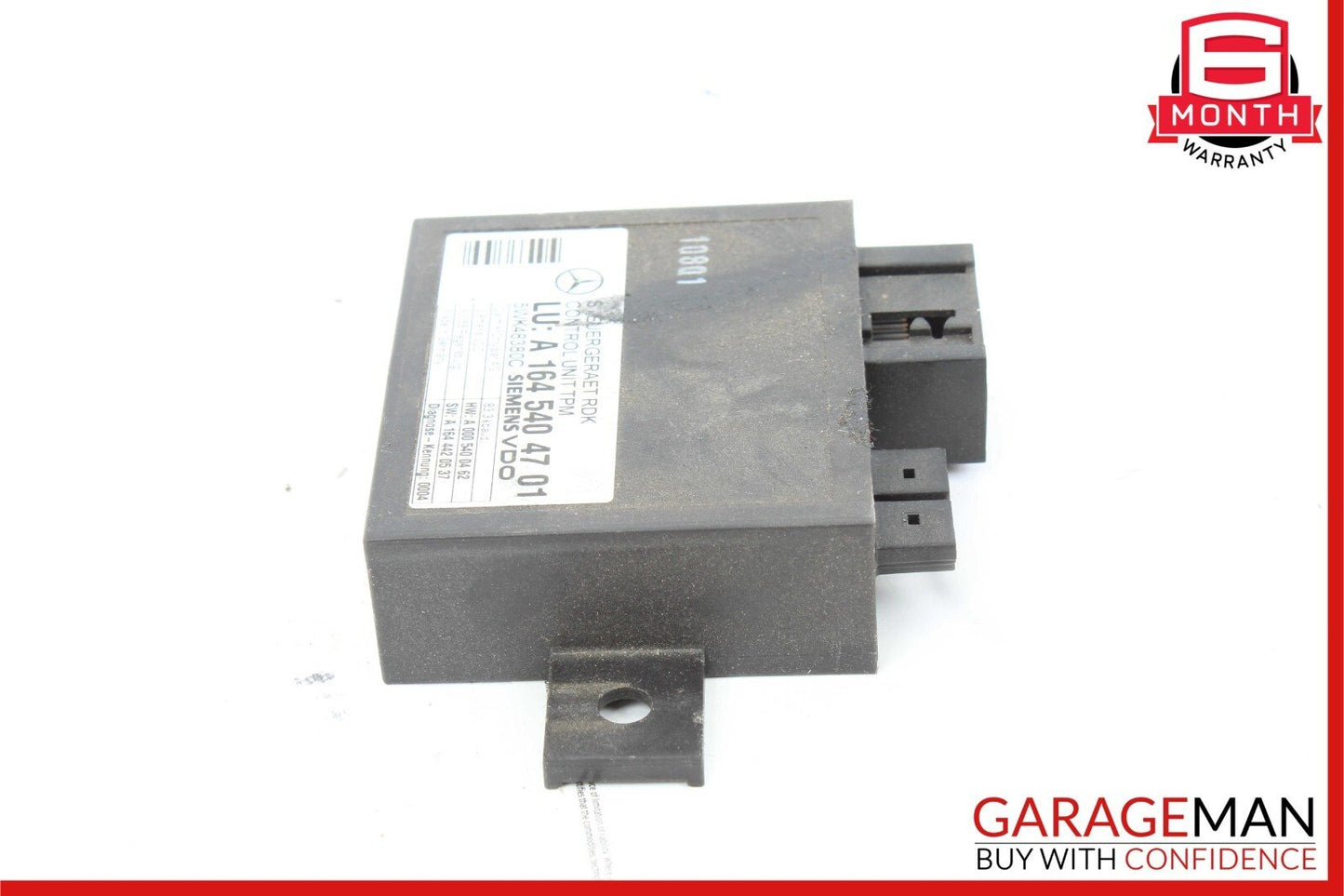 06-13 Mercedes W164 ML550 R350 TPMS Tire Pressure Control 1645403762 OEM