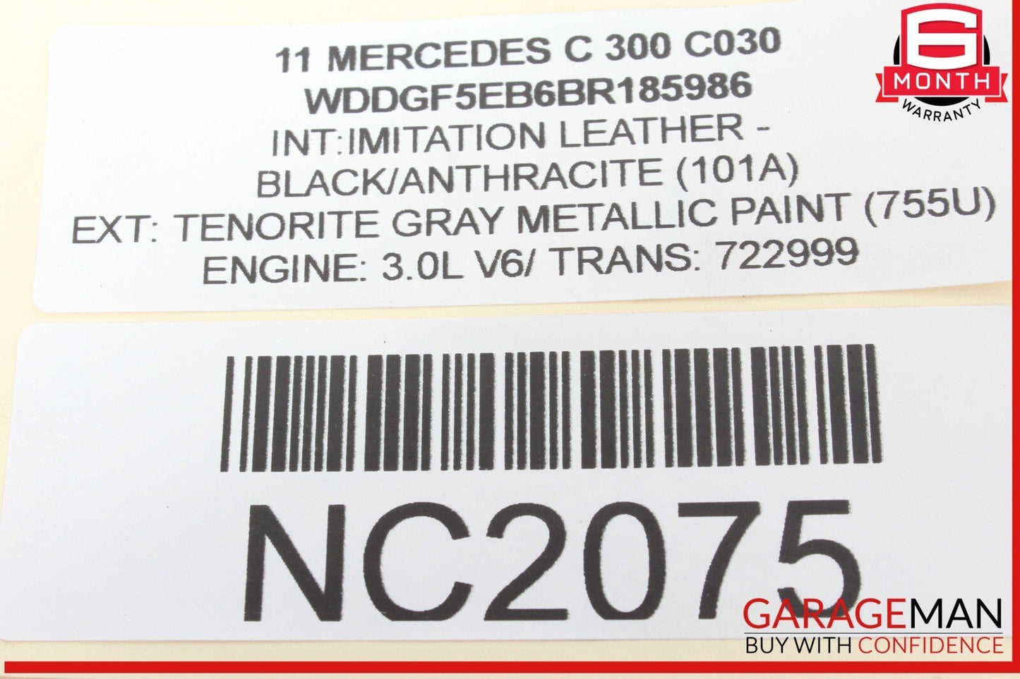 08-17 Mercedes W204 C300 E350 Rear Right / Left Side Upper Control Arm OEM