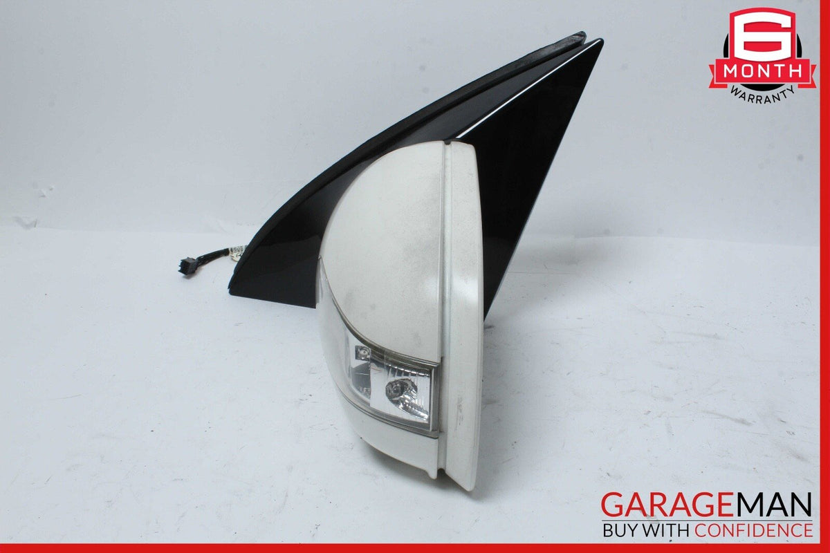 06-10 Mercedes W251 R350 Front Left Driver Side Mirror Door Rear View White OEM