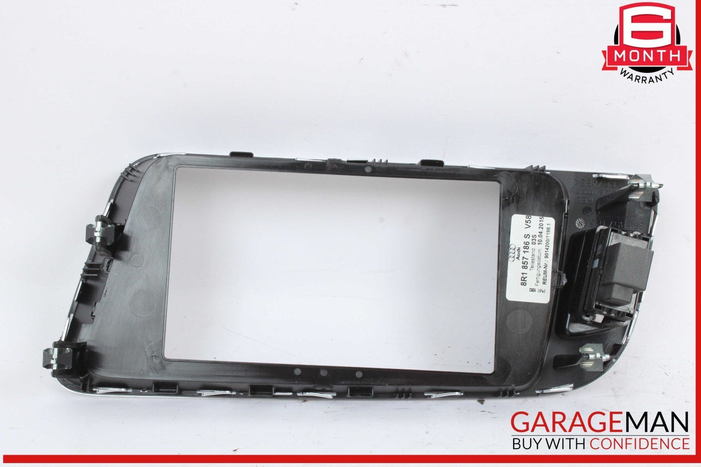 09-17 Audi Q5 SQ5 Dash Dashboard Center Display Screen Bezel Trim Cover OEM