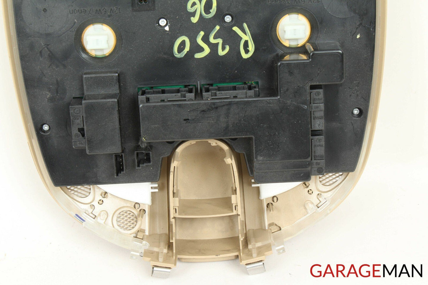 06-09 MERCEDES W251 R350 R320 FRONT OVERHEAD READING DOME LIGHT LAMP BROWN OEM