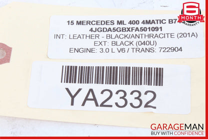 12-19 Mercedes W166 ML400 GL550 Rear Right Side Upper Lateral Control Arm OEM