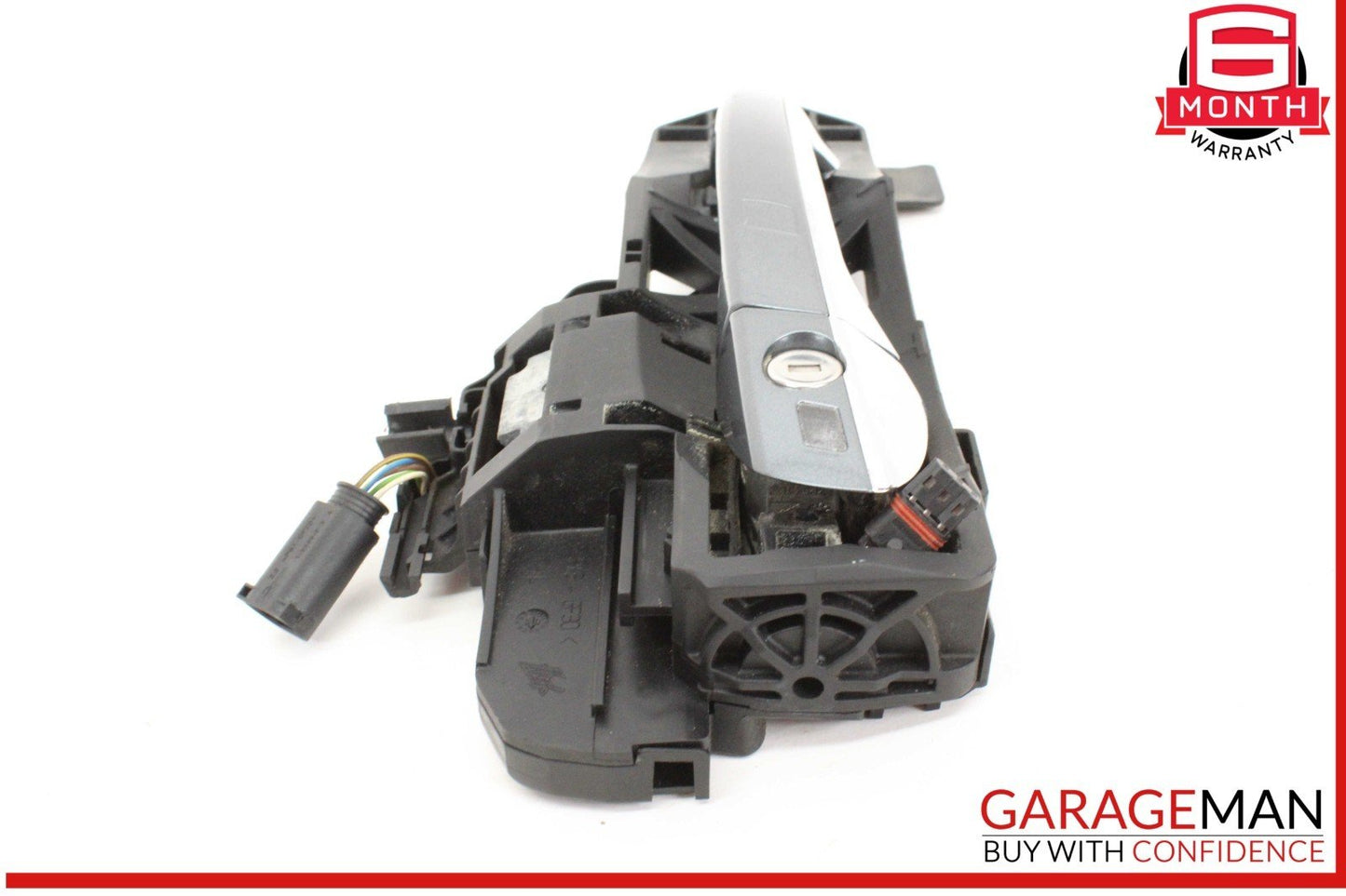 07-13 Mercedes W221 S550 Front Left Driver Side Exterior Door Handle Gray OEM