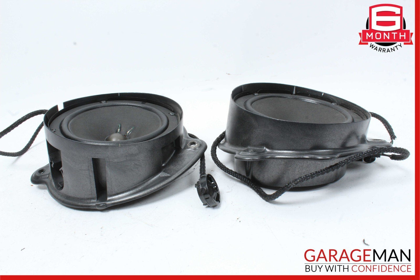 00-06 Mercedes W220 S430 Front Left & Right Side Door Sound Speaker Speakers Set