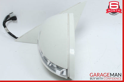07-09 Mercedes W221 S550 Front Left Side Mirror Rear View Door Calcite White