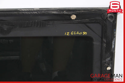 10-15 Mercedes X204 GLK350 Rear Top Roof Pano Panoramic Glass Panel OEM