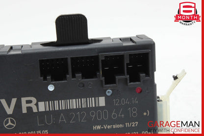 08-18 Mercedes W212 E350 CLS550 Front Right Side Door Control Module Unit